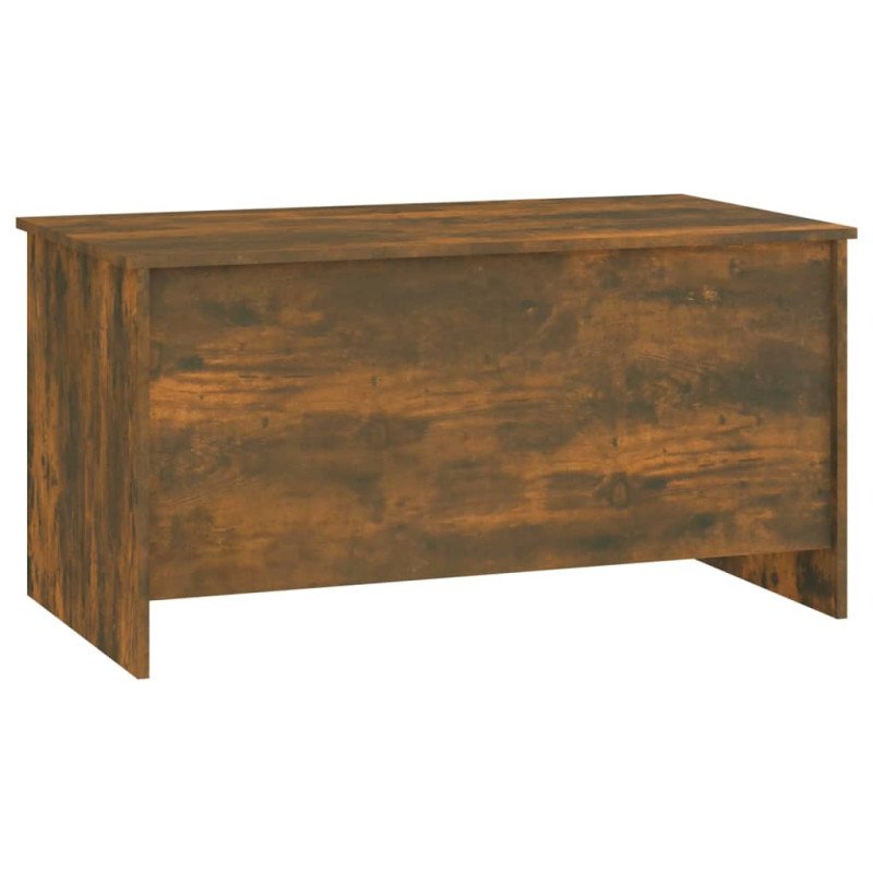 vidaXL Konferenčný stolík dymový dub 102x55,5x52,5 cm spracované drevo