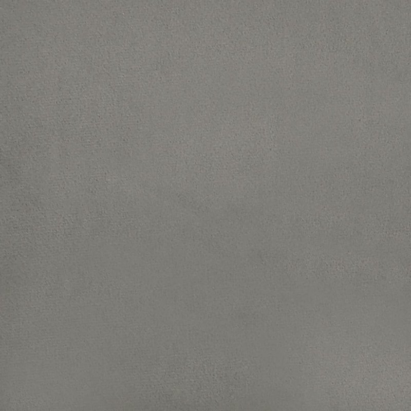 vidaXL Matrac s taštičkovými pružinami bledosivý 120x200x20 cm zamat