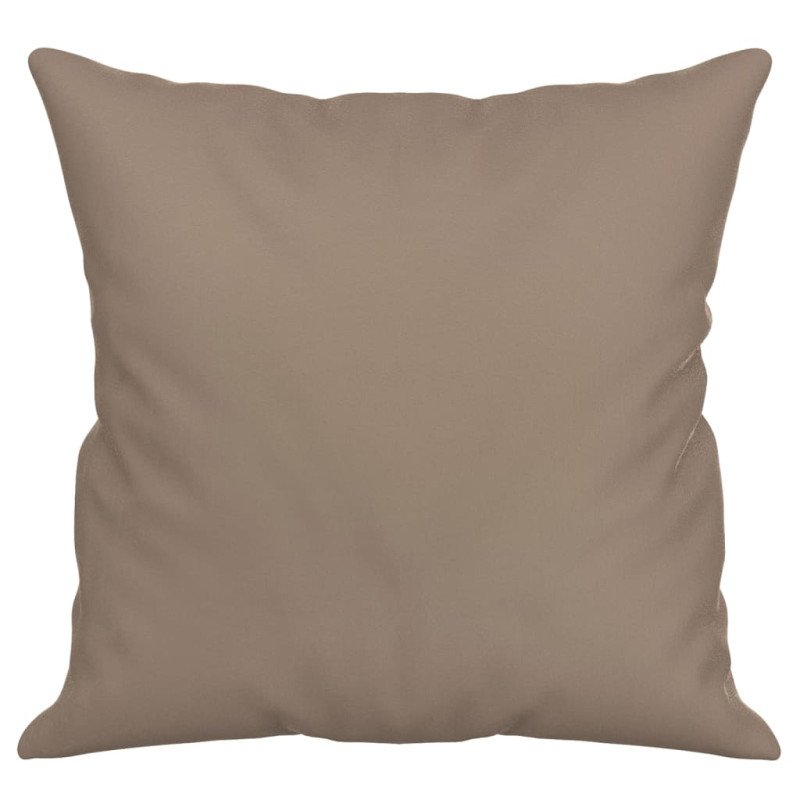 vidaXL Dekoratívne vankúše 2 ks sivohnedé 40x40 cm mikrovláknová látka