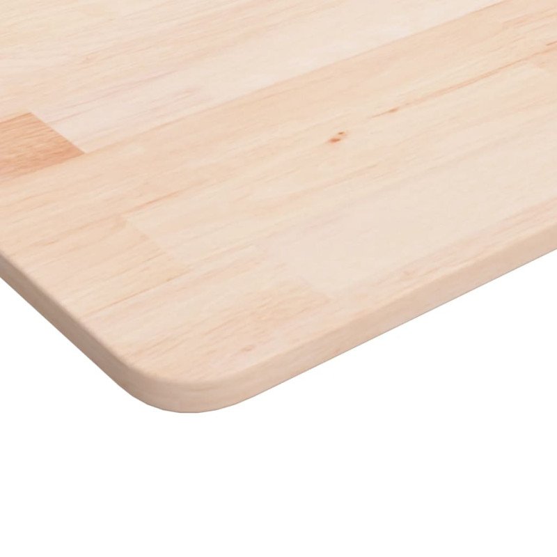 vidaXL Štvorcová stolová doska 60x60x1,5 cm neošetrený dubový masív