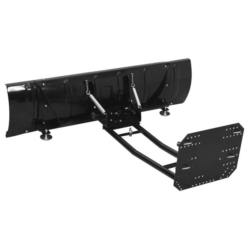 vidaXL Radlica na sneh pre ATV 150x38 cm čierna