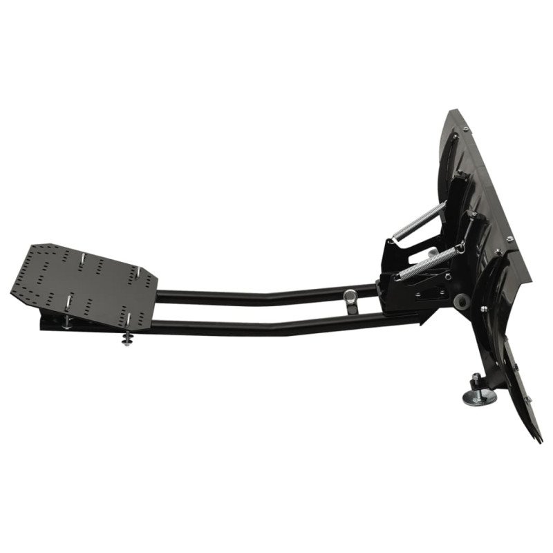 vidaXL Radlica na sneh pre ATV 150x38 cm čierna