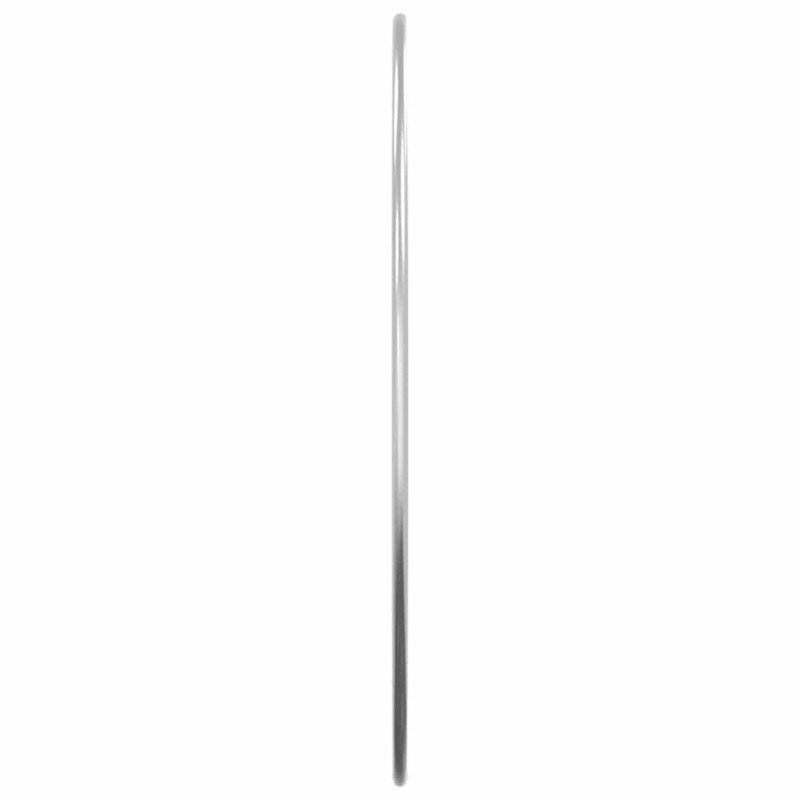 vidaXL Nástenné zrkadlo strieborné Ø 40 cm okrúhle