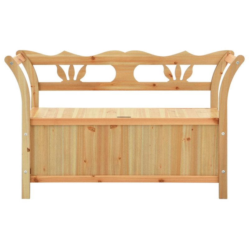 vidaXL Lavica 107x45x75,5 cm masívna jedľa