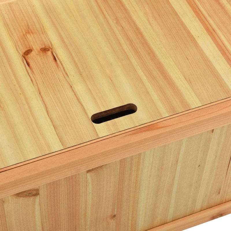 vidaXL Lavica 107x45x75,5 cm masívna jedľa
