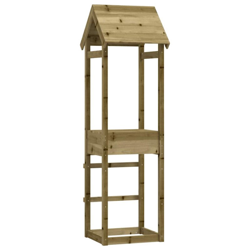  vidaXL Hracia veža 53x46,5x194 cm impregnované drevo borovica