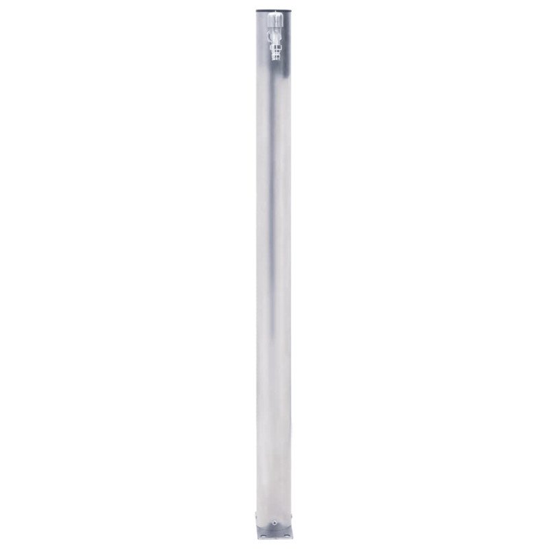 vidaXL Záhradný vodný stĺpik 40 cm nehrdzavejúca oceľ okrúhly