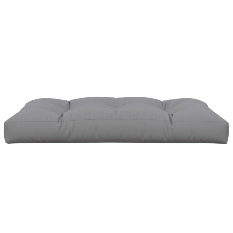 vidaXL Podložka na paletový nábytok 120x80x12 cm, sivá, látka