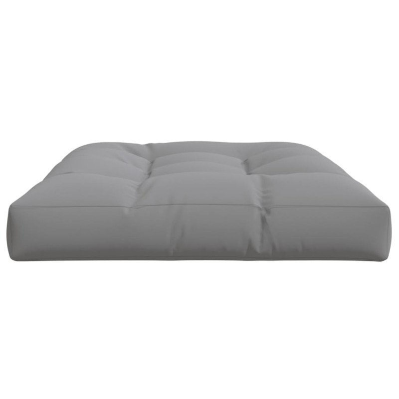 vidaXL Podložka na paletový nábytok 120x80x12 cm, sivá, látka