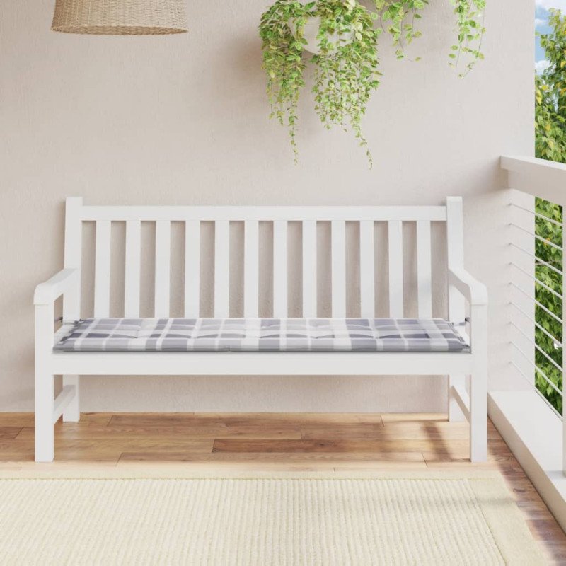 vidaXL Podložka na záhradnú lavičku 150x50x3 cm, oxfordská látka