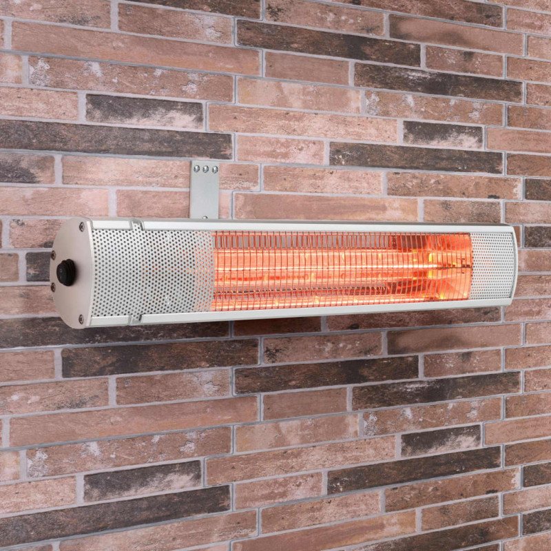Tristar Nástenný terasový ohrievač KA-5277 2000W zlatá trubica strieb.
