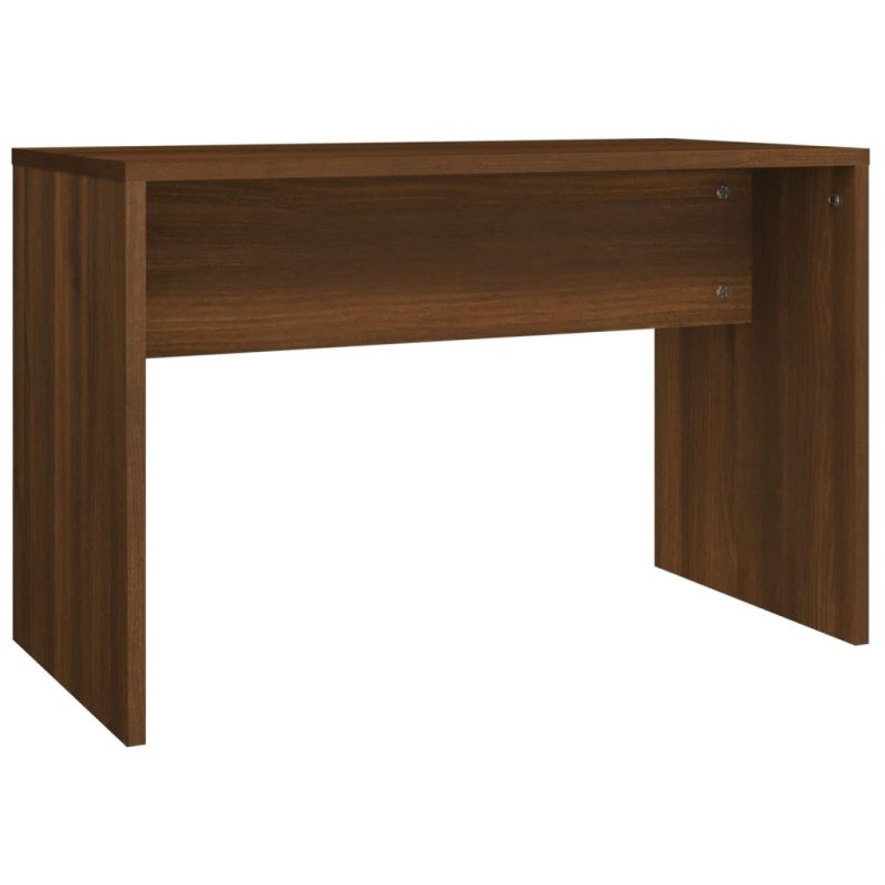 vidaXL Sada toaletného stolíka hnedý dub 74,5x40x141 cm