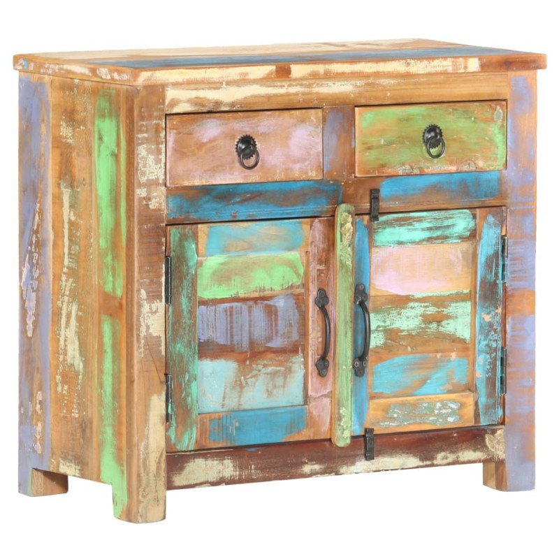 vidaXL Komoda 70x35x65 cm, recyklovaný masív
