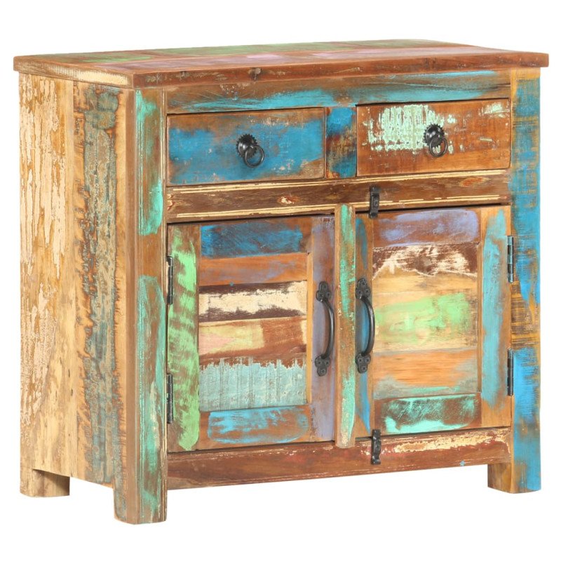 vidaXL Komoda 70x35x65 cm, recyklovaný masív