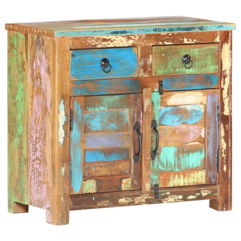 vidaXL Komoda 70x35x65 cm, recyklovaný masív