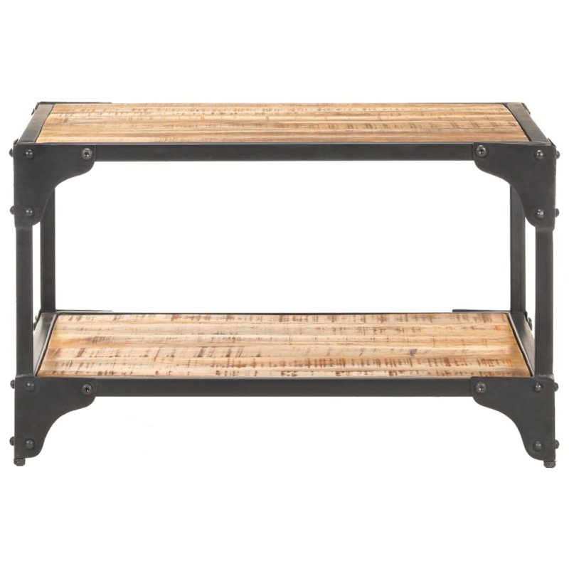vidaXL Konferenčný stolík z mangovníkového dreva 60x60x35 cm