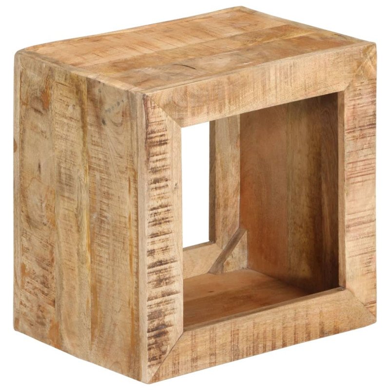 vidaXL Taburetka 40x30x40 cm masívne mangovníkové drevo
