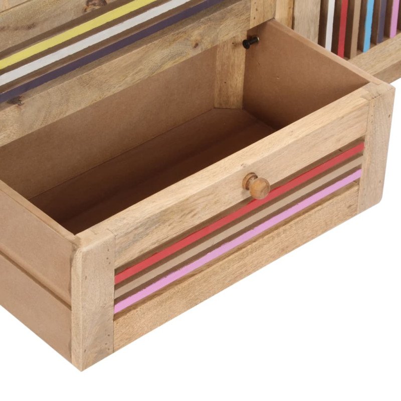 vidaXL Komoda 100x30x75 cm masívne mangovníkové drevo