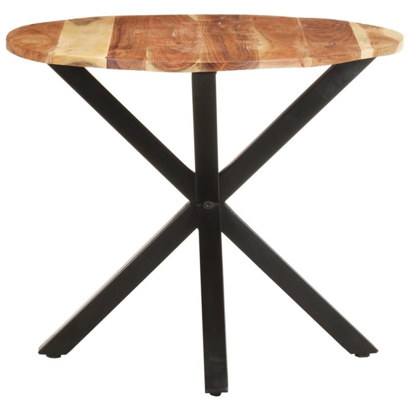 vidaXL Príručný stolík 68x68x56 cm akáciový masív