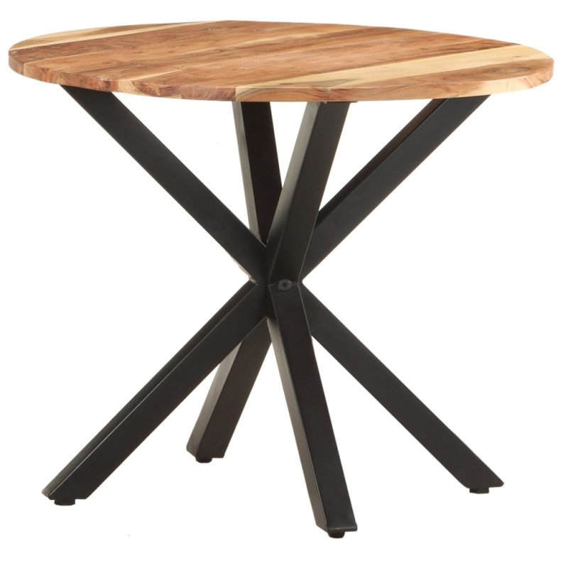 vidaXL Príručný stolík 68x68x56 cm akáciový masív