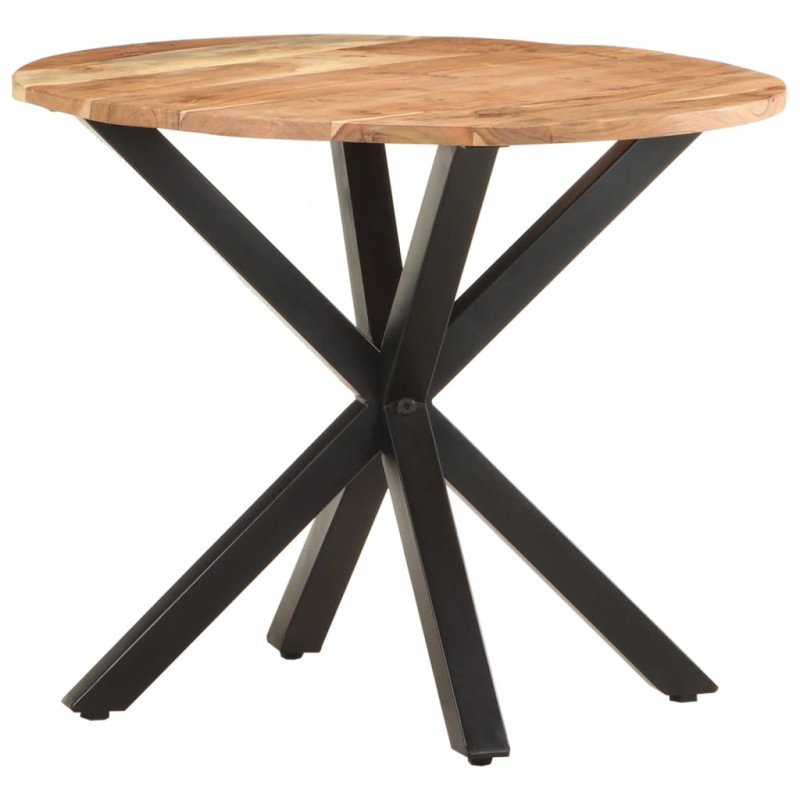 vidaXL Príručný stolík 68x68x56 cm akáciový masív