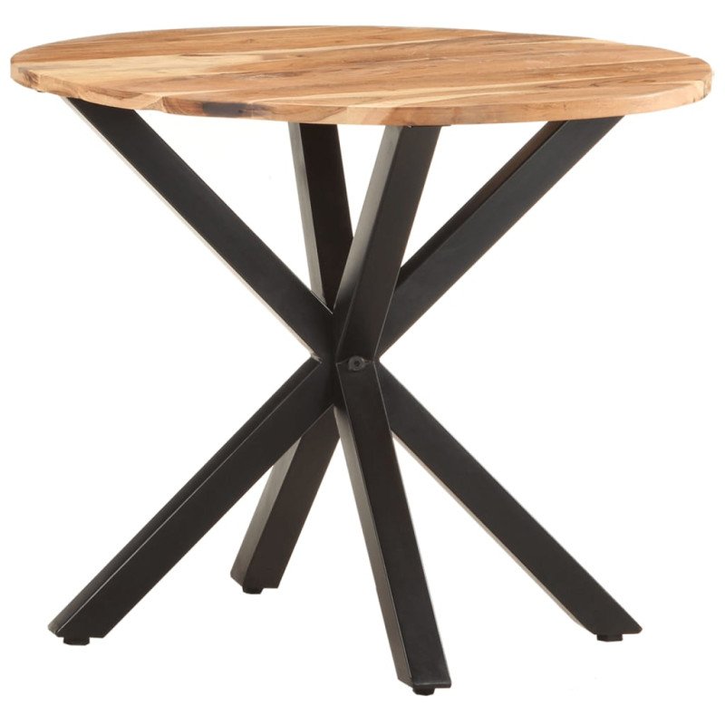 vidaXL Príručný stolík 68x68x56 cm akáciový masív