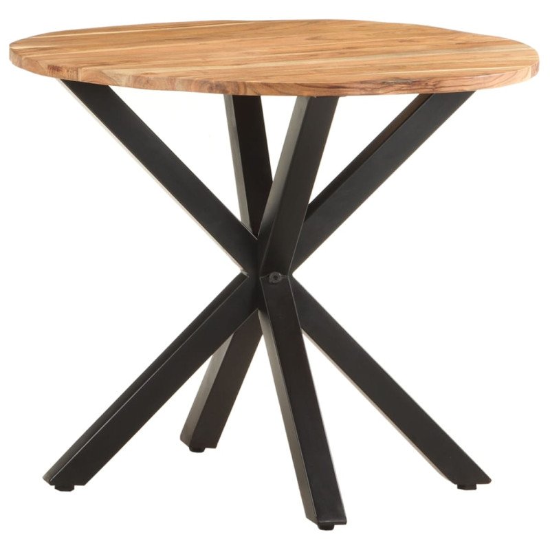 vidaXL Príručný stolík 68x68x56 cm akáciový masív