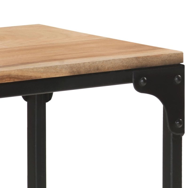 vidaXL Konferenčný stolík 90x30x40 cm akáciový masív