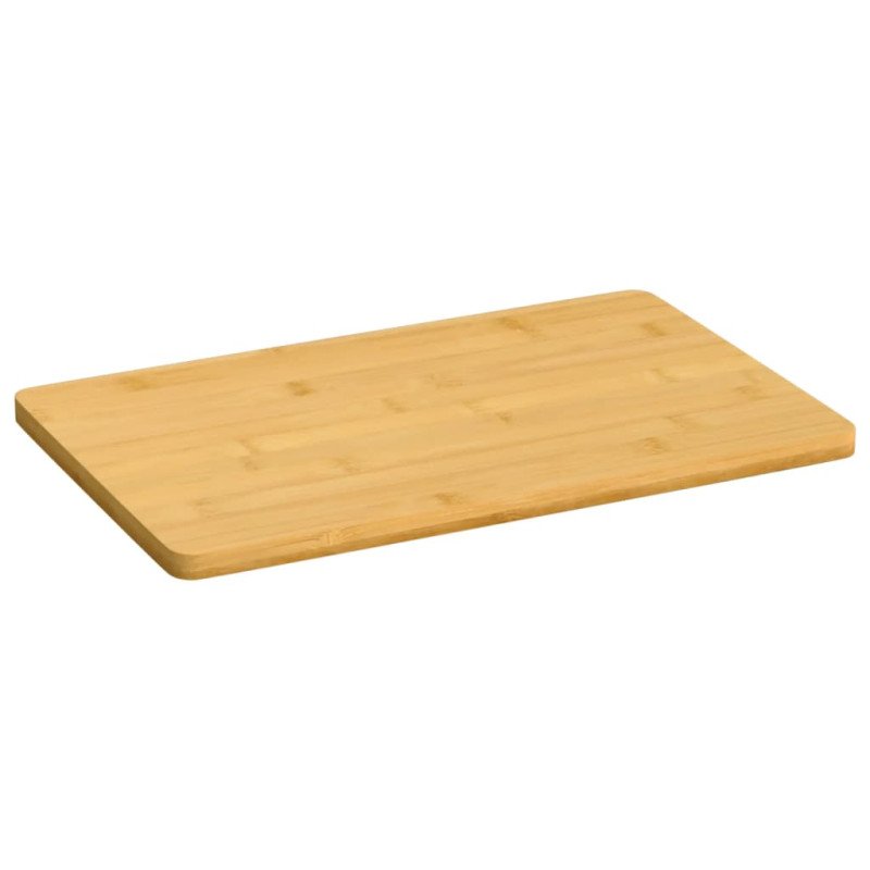 vidaXL Raňajkové taniere 6 ks 22x14x0,8 cm bambus
