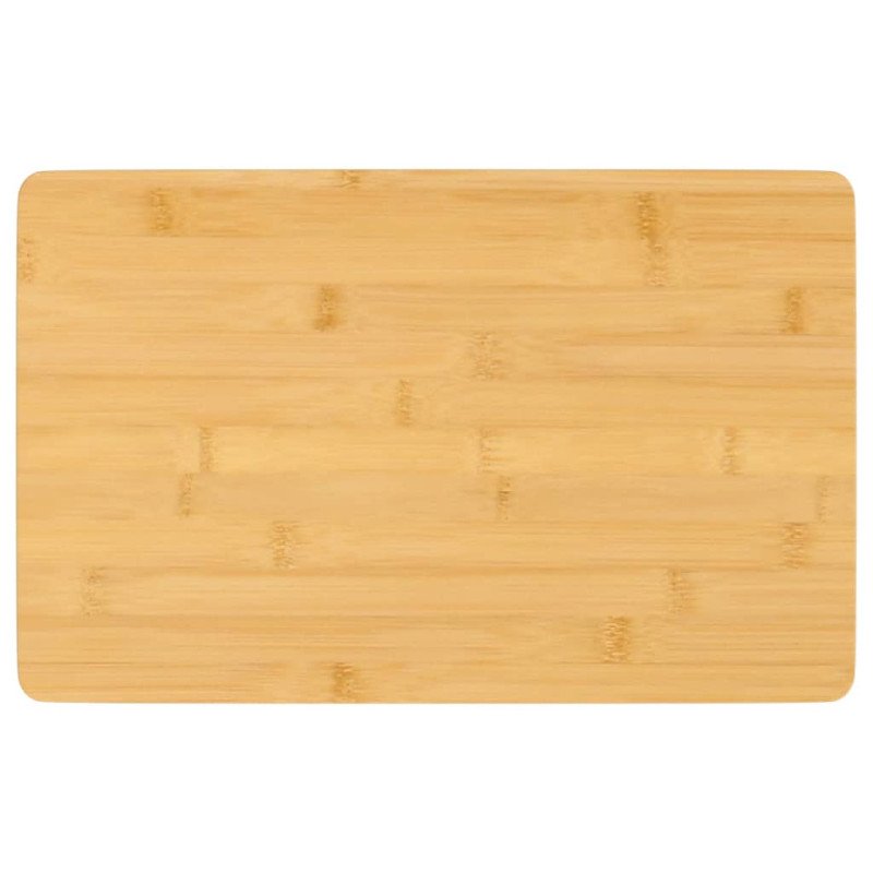 vidaXL Raňajkové taniere 6 ks 22x14x0,8 cm bambus