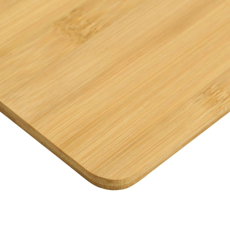 vidaXL Raňajkové taniere 6 ks 22x14x0,8 cm bambus
