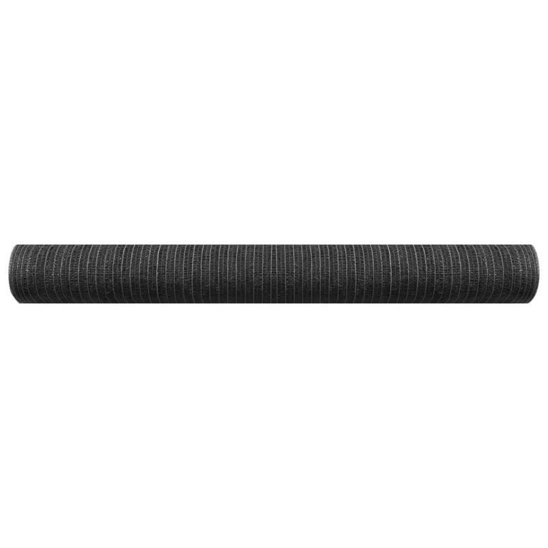 vidaXL Tieniaca sieť antracitová 1,5x25 m HDPE 75 g/m²