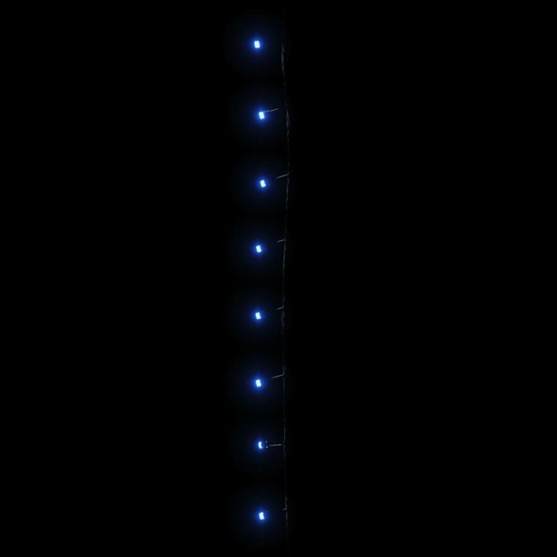 vidaXL LED reťaz, 150 diód, modrá 15 m, PVC