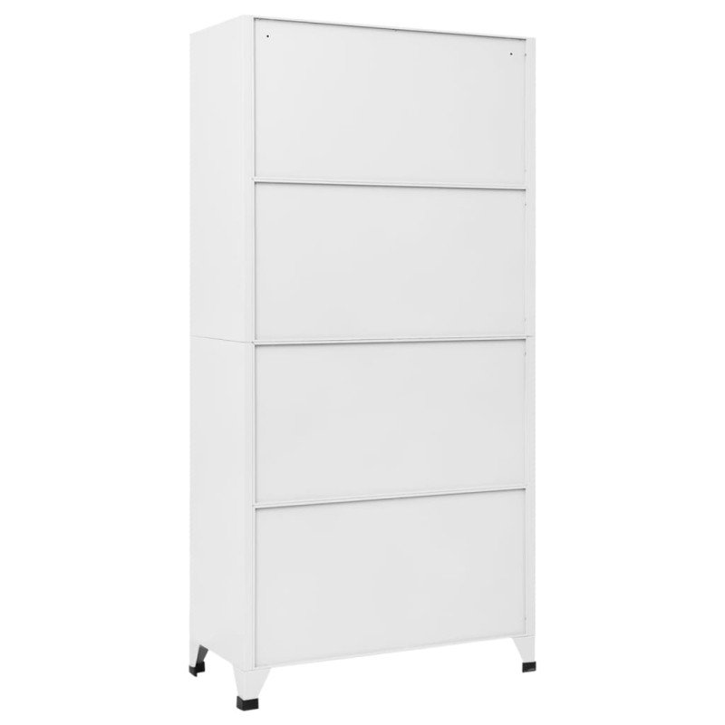 vidaXL Oceľová šatňová skrinka s 9 priehradkami, 90x45x180 cm, šedá 