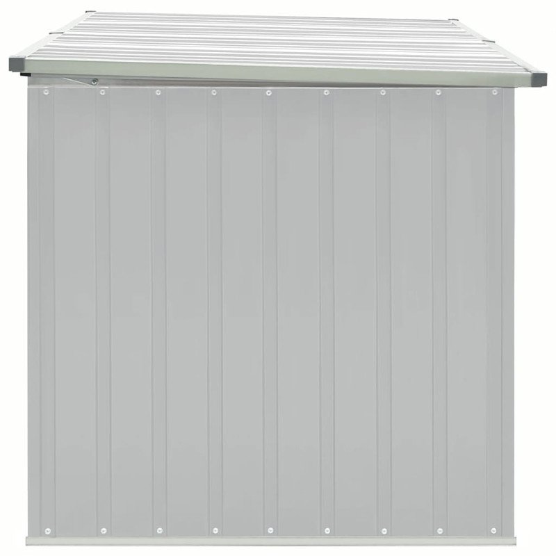vidaXL Záhradný úložný box sivý 171x99x93 cm