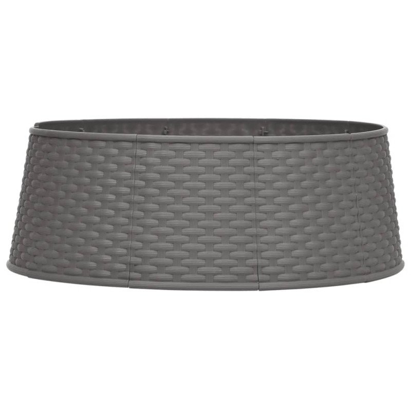 vidaXL Spodný kryt na vianočný stromček hnedý Ø 54x19,5 cm