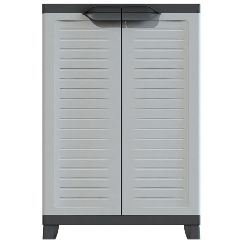 vidaXL Plastová skrinka 65x45x97 cm