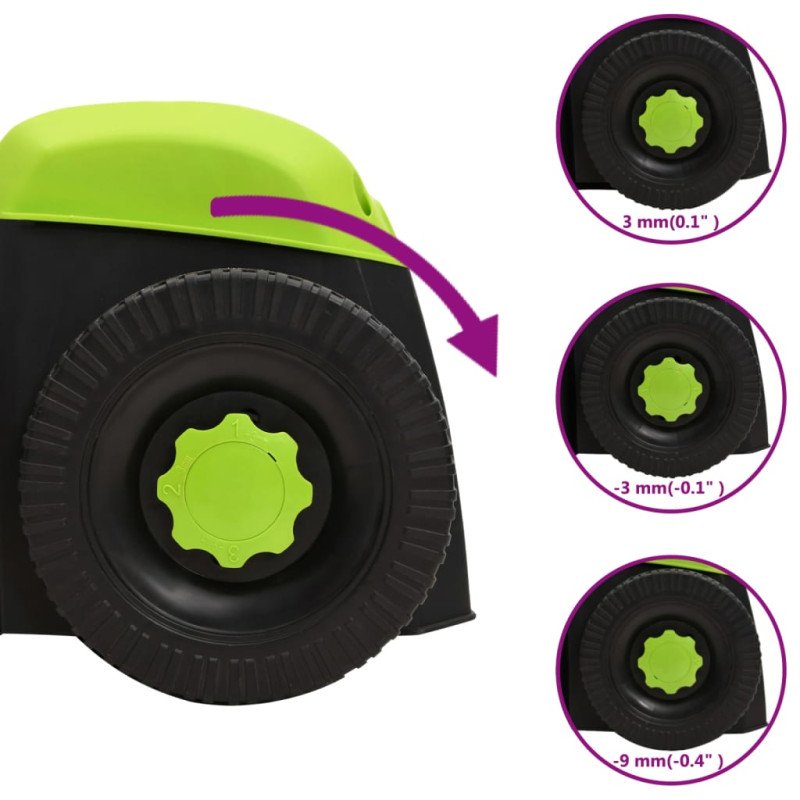 vidaXL 2-v-1 prevzdušňovač trávnika elektrický 1500 W