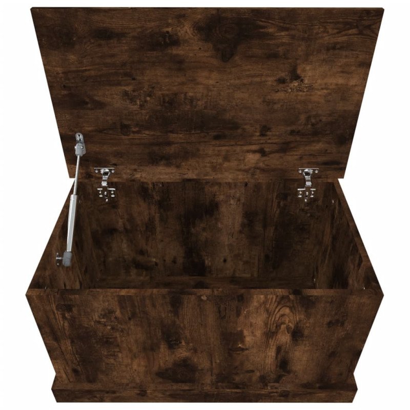 vidaXL Úložný box dymový dub 70x40x38 cm spracované drevo