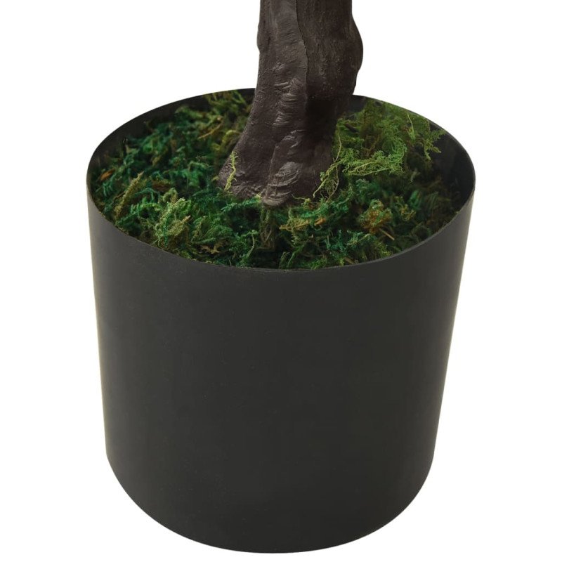 vidaXL Umelý bonsaj, cyprus s kvetináčom 60 cm, zelený