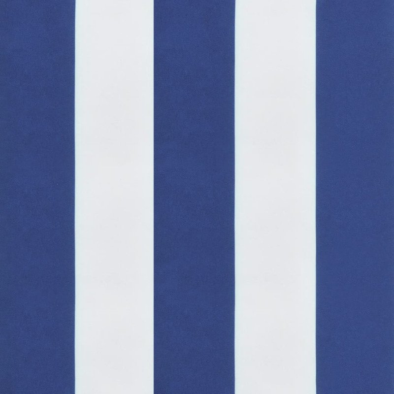 vidaXL Podušky na záhr. stoličku 4ks modro-biele pruhy 40x40x3cm látka