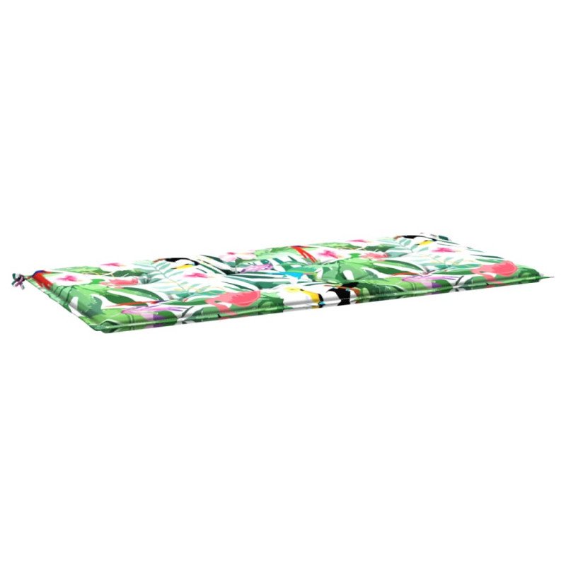 vidaXL Podložka na záhradnú lavičku farebná 100x50x3 cm látka