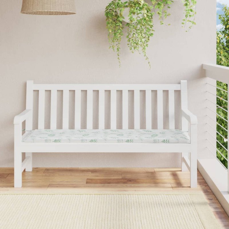 vidaXL Podložka na záhradnú lavičku 150x50x3 cm, oxfordská látka