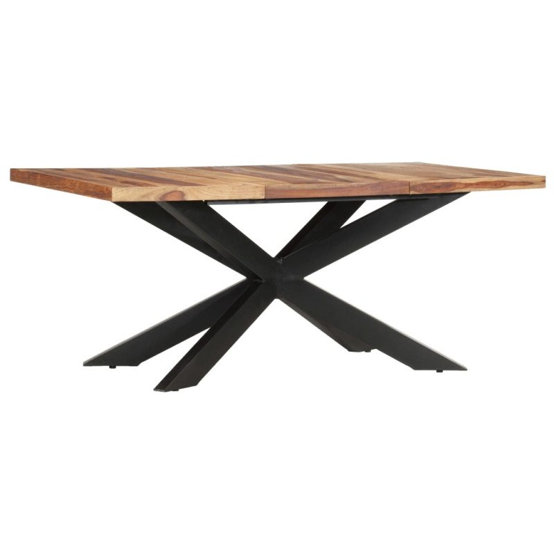 vidaXL Jedálenský stôl 180x90x76 cm sheeshamový masív 