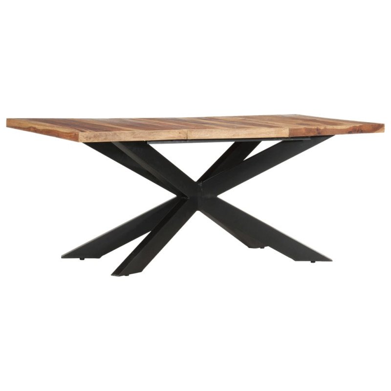vidaXL Jedálenský stôl 180x90x76 cm sheeshamový masív 