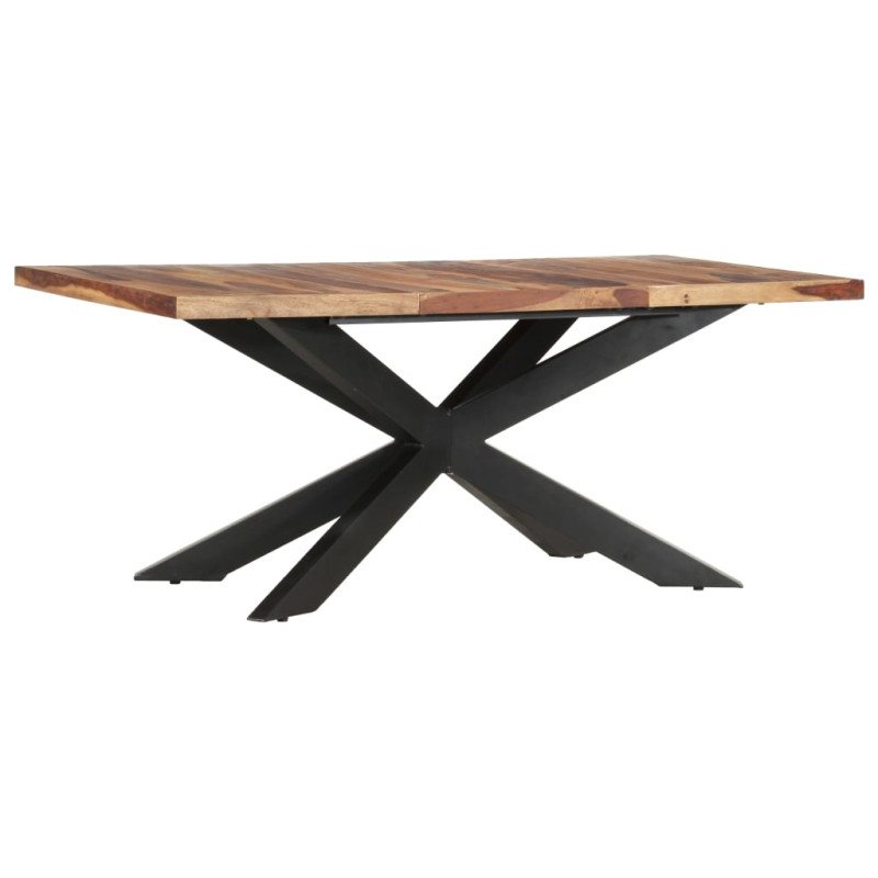 vidaXL Jedálenský stôl 180x90x76 cm sheeshamový masív 