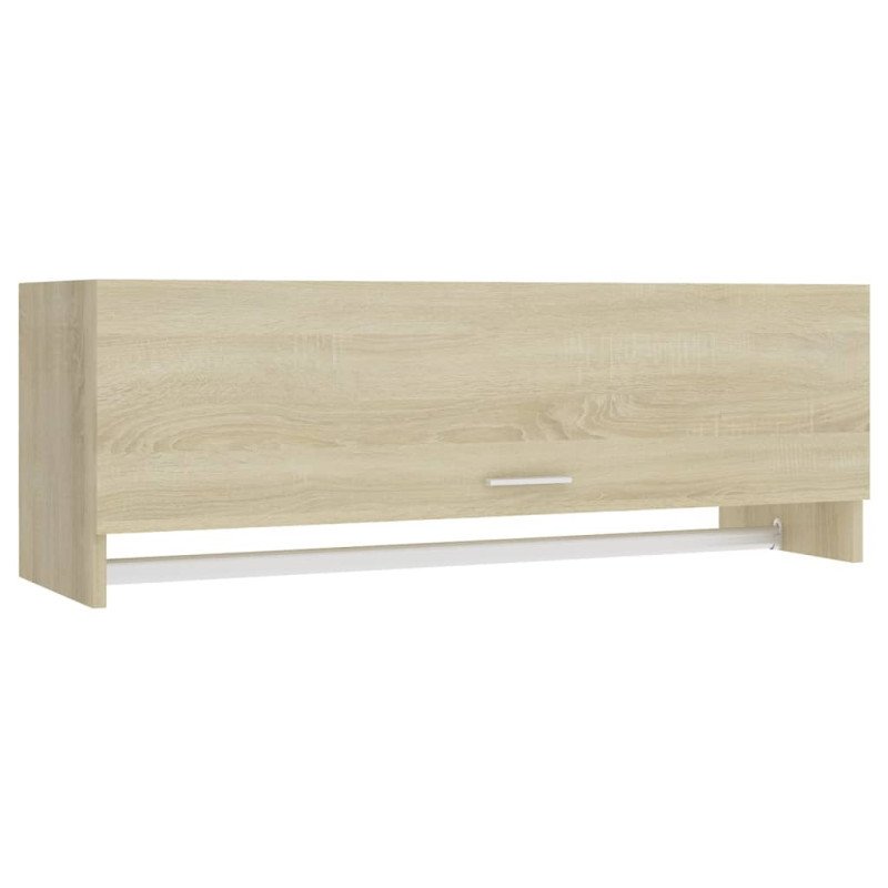 vidaXL Šatník farba dubu sonoma 100x32,5x35 cm drevotrieska