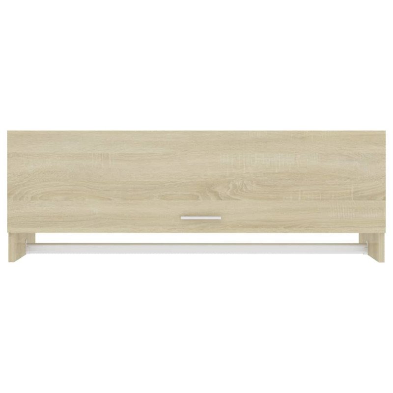 vidaXL Šatník farba dubu sonoma 100x32,5x35 cm drevotrieska
