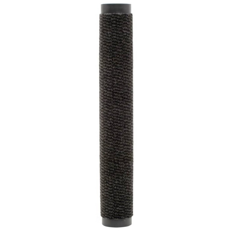vidaXL Rohožky pred dvere 2 ks čierne 120x180 cm obdĺžnikové všívané