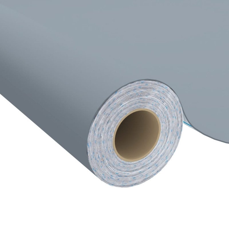 vidaXL Samolepiace tapety na nábytok 2 ks, sivé 500x90 cm, PVC